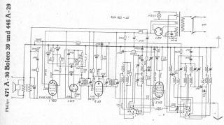 Philips 471A 30 schematic circuit diagram